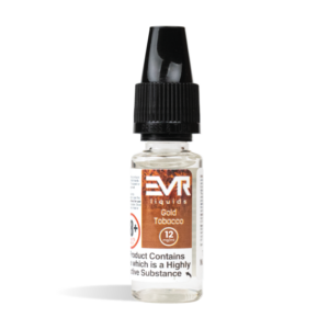 EVR 10ml E-Liquid - Gold Tobacco 12mg